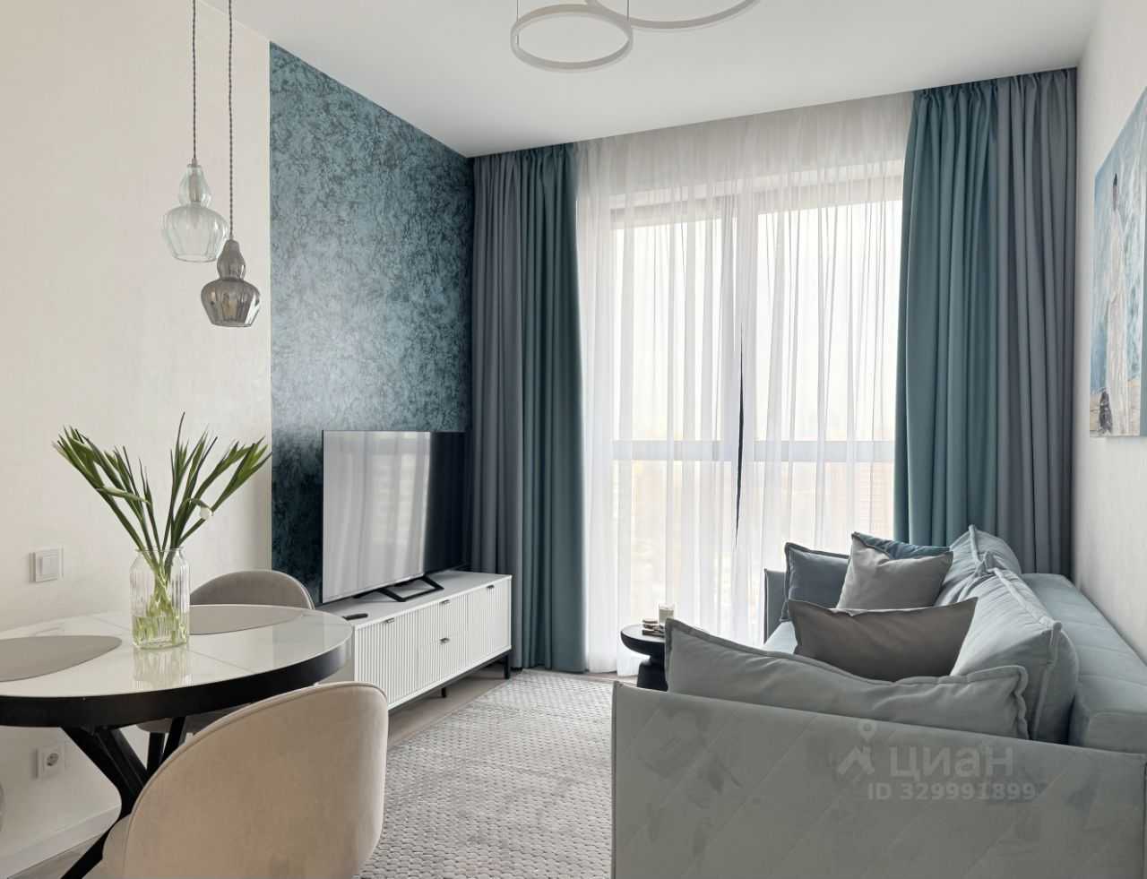 1-комнатная квартира, 38 м² — фотография 2