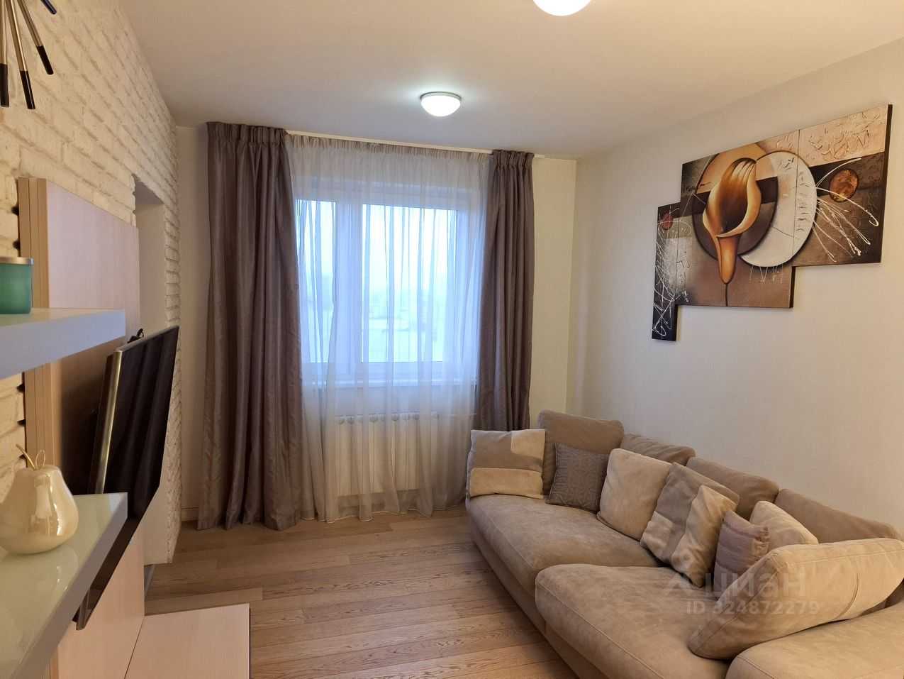2-комнатная квартира, 52 м²