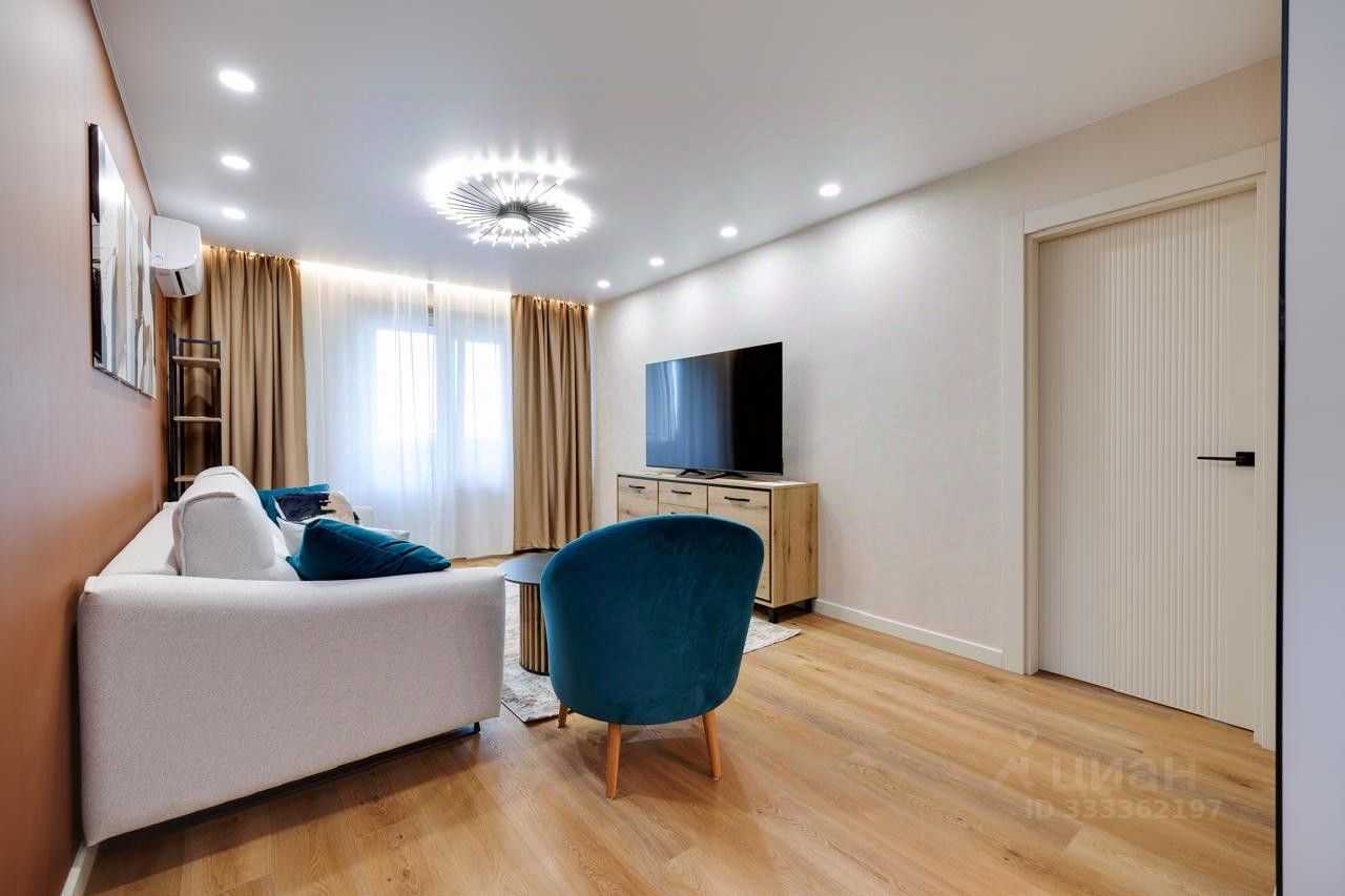2-комнатная квартира, 52 м² — фотография 2