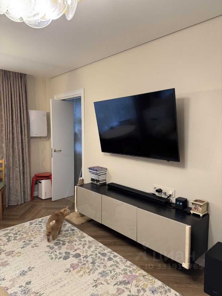 1-комнатная квартира, 39,4 м² — фотография 2