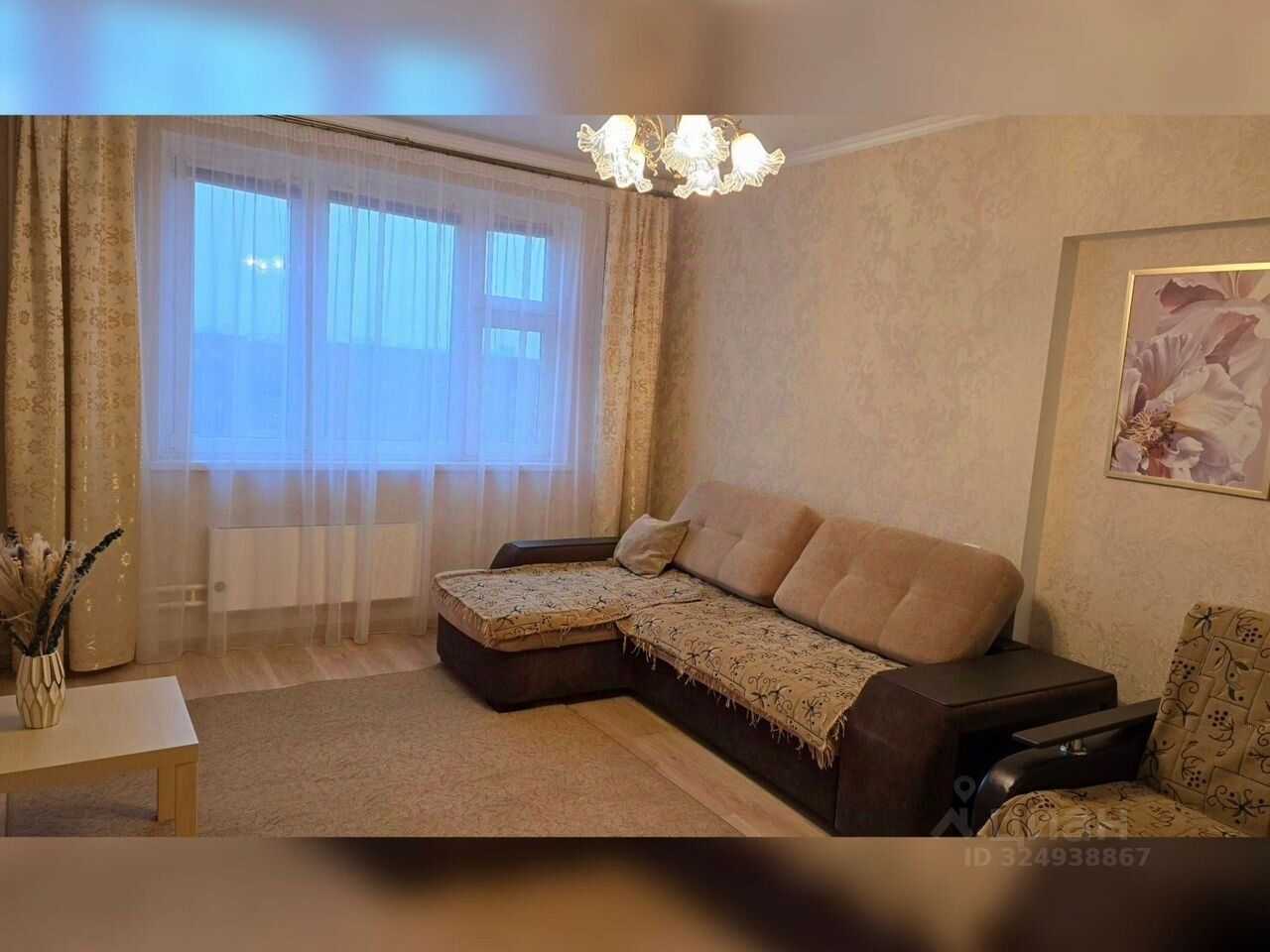 1-комнатная квартира, 45 м²