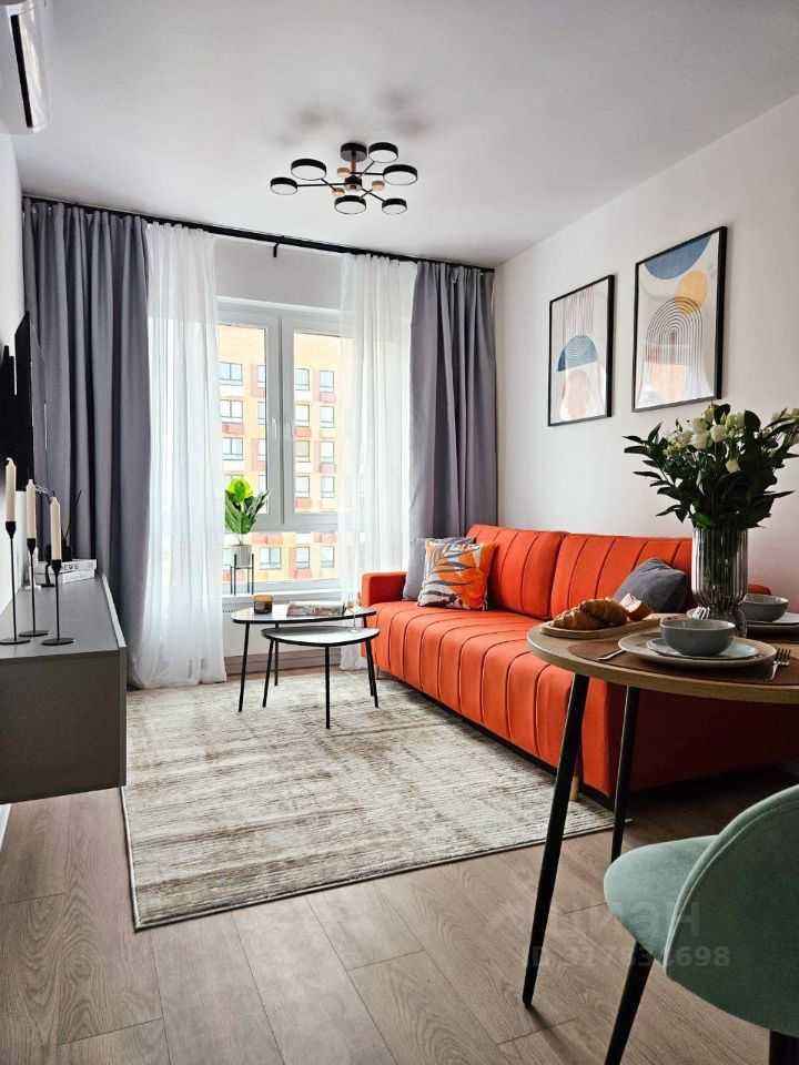 2-комнатная квартира, 35 м² — фотография 3