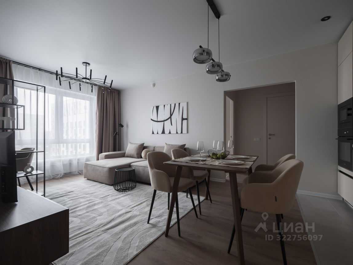 3-комнатная квартира, 58 м² — фотография 2