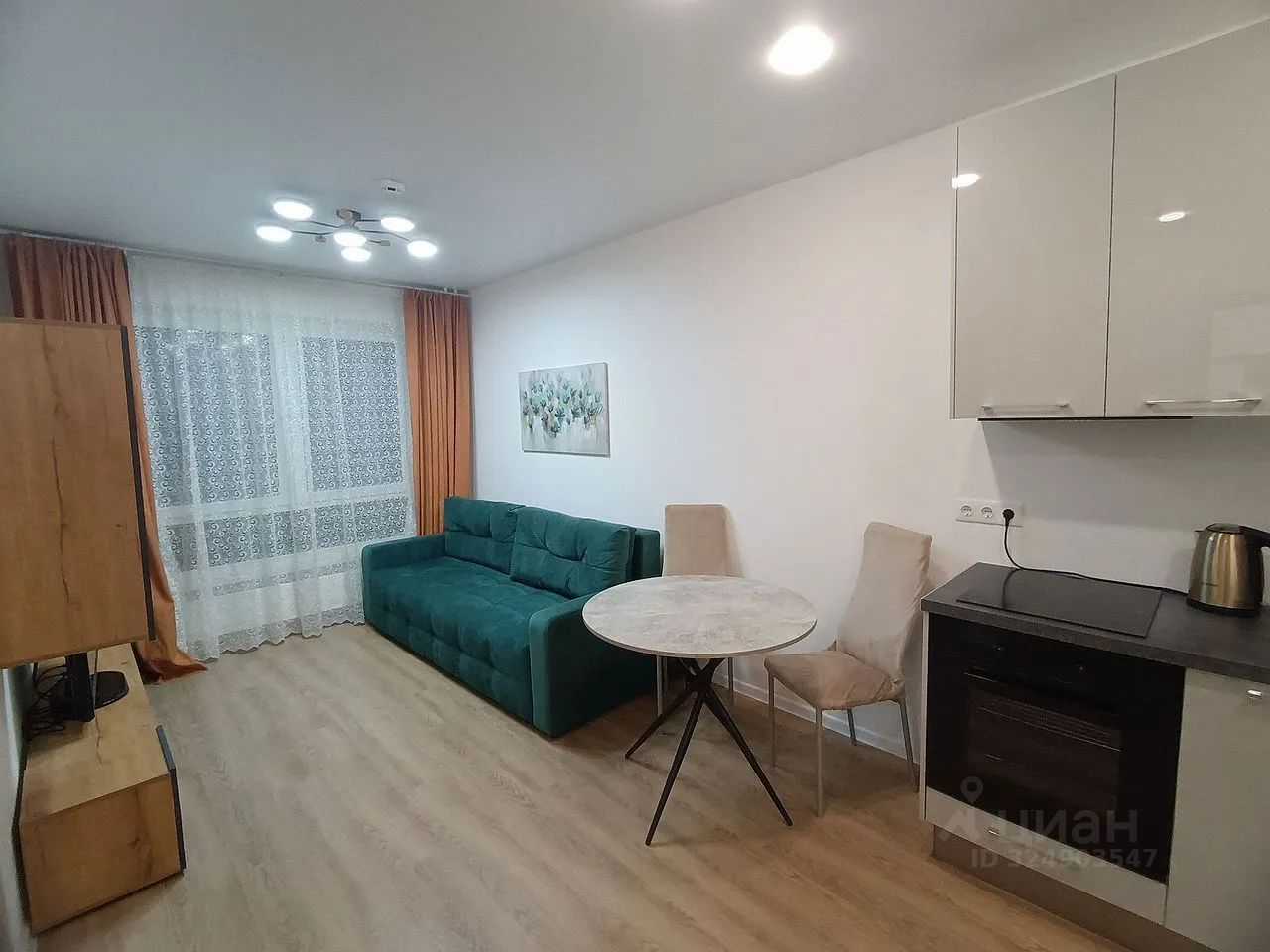 2-комнатная квартира, 35 м²