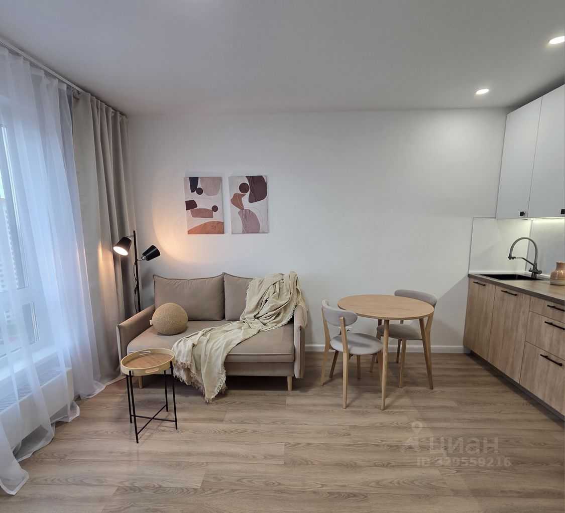 1-комнатная квартира, 23,3 м² — фотография 2