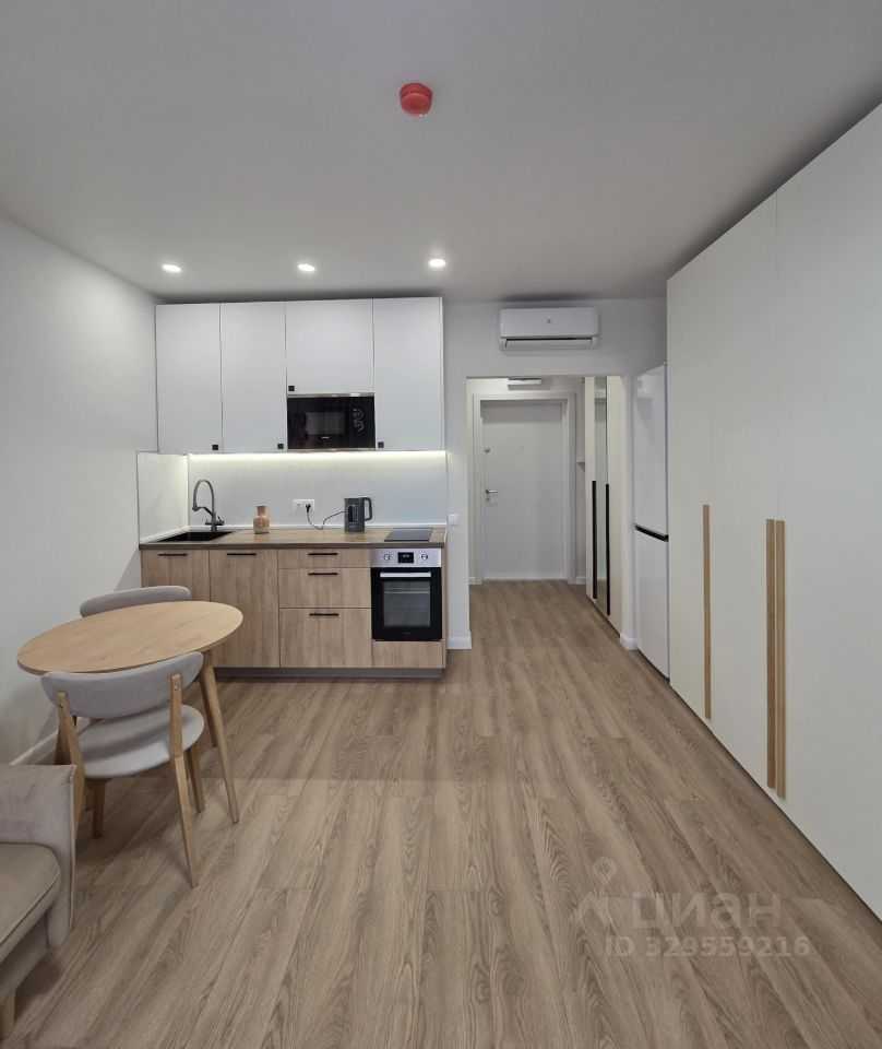 1-комнатная квартира, 23,3 м²