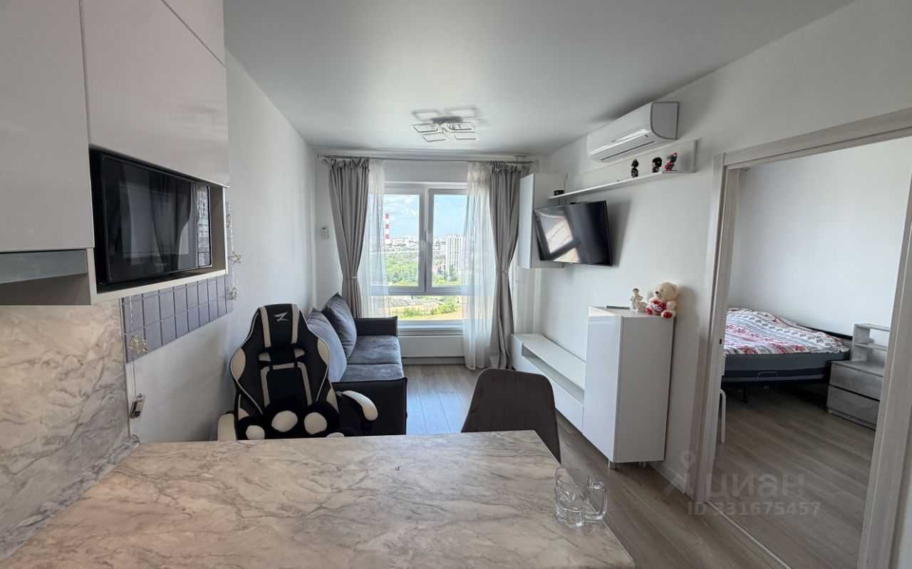 1-комнатная квартира, 34 м²