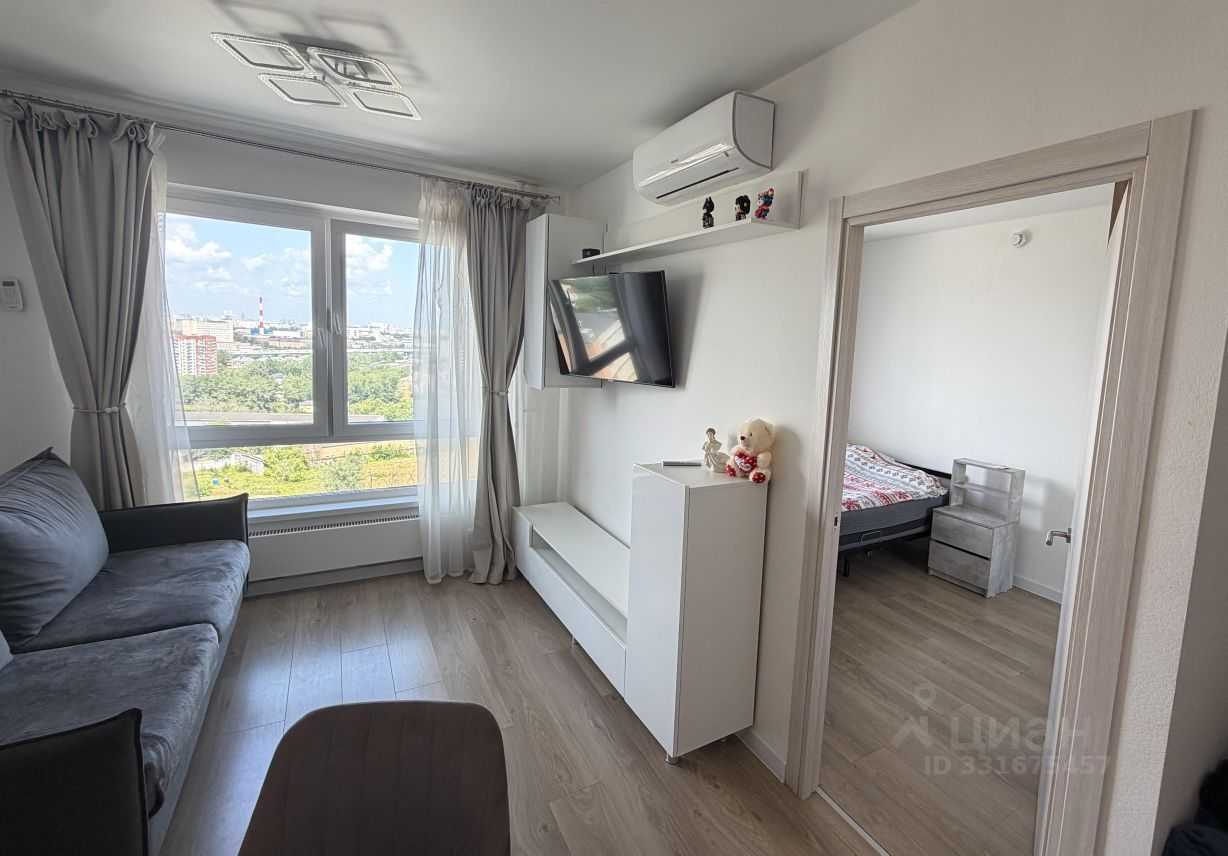 1-комнатная квартира, 34 м² — фотография 2