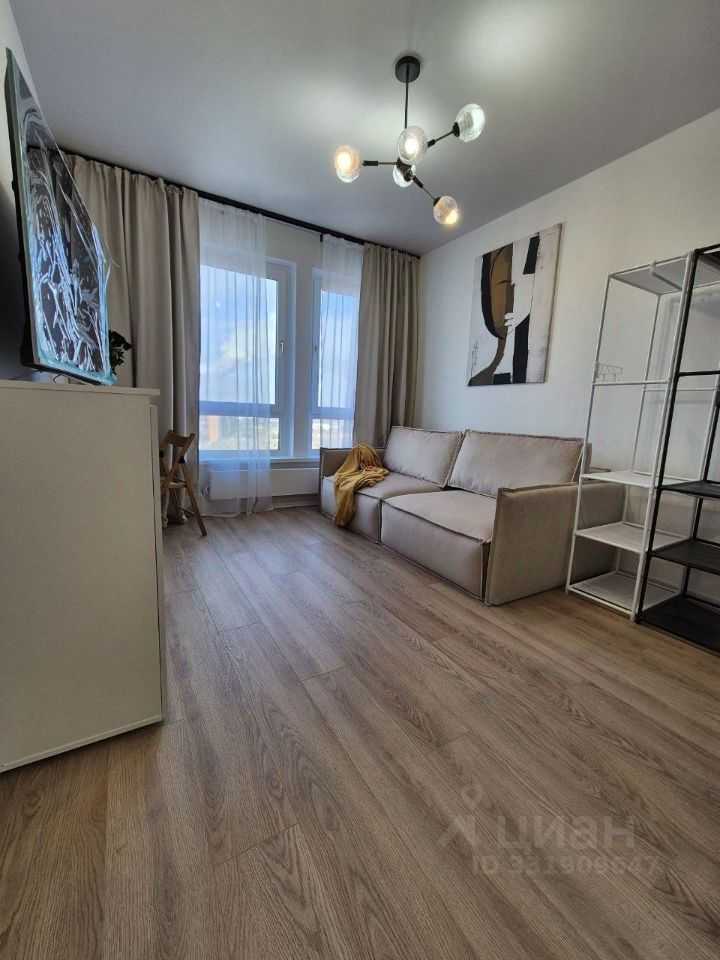 1-комнатная квартира, 38 м² — фотография 3