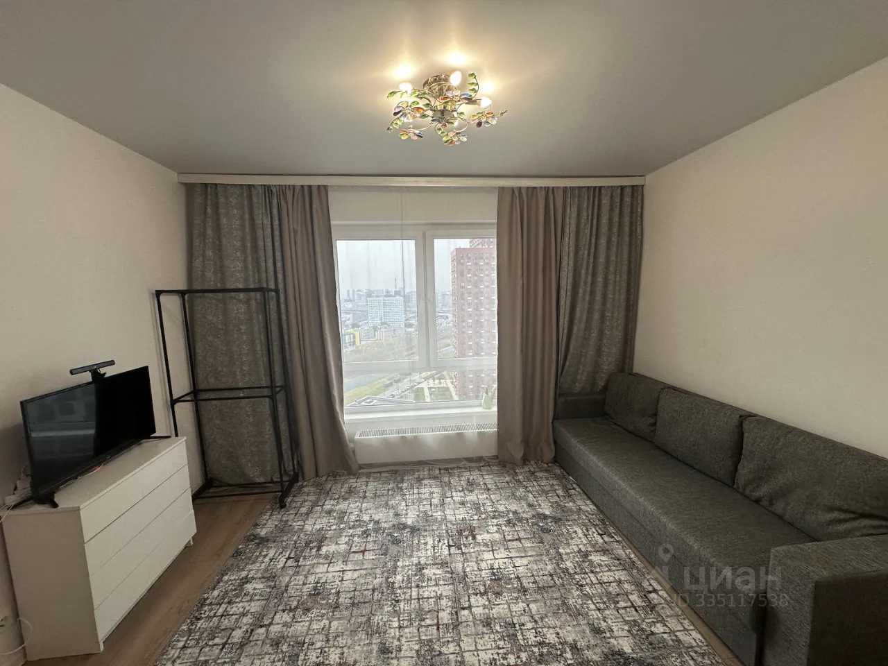 1-комнатная квартира, 23,9 м² — фотография 2