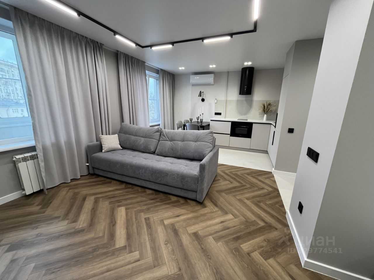 1-комнатная квартира, 32,5 м² — фотография 2