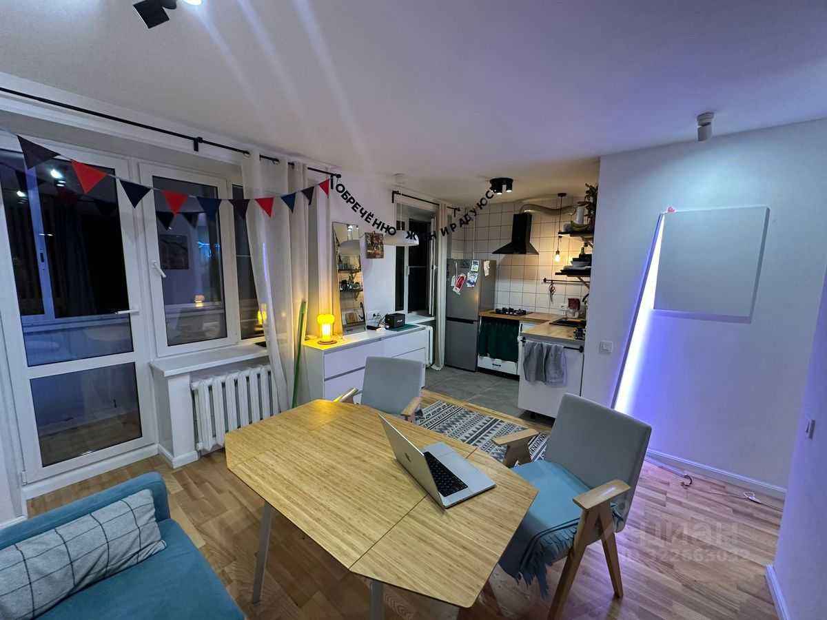 1-комнатная квартира, 30 м² — фотография 3