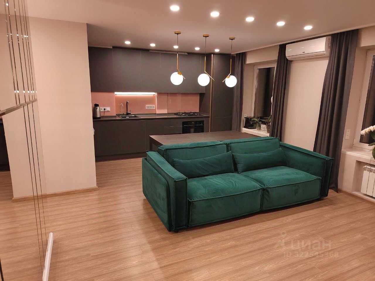 3-комнатная квартира, 61 м² — фотография 2
