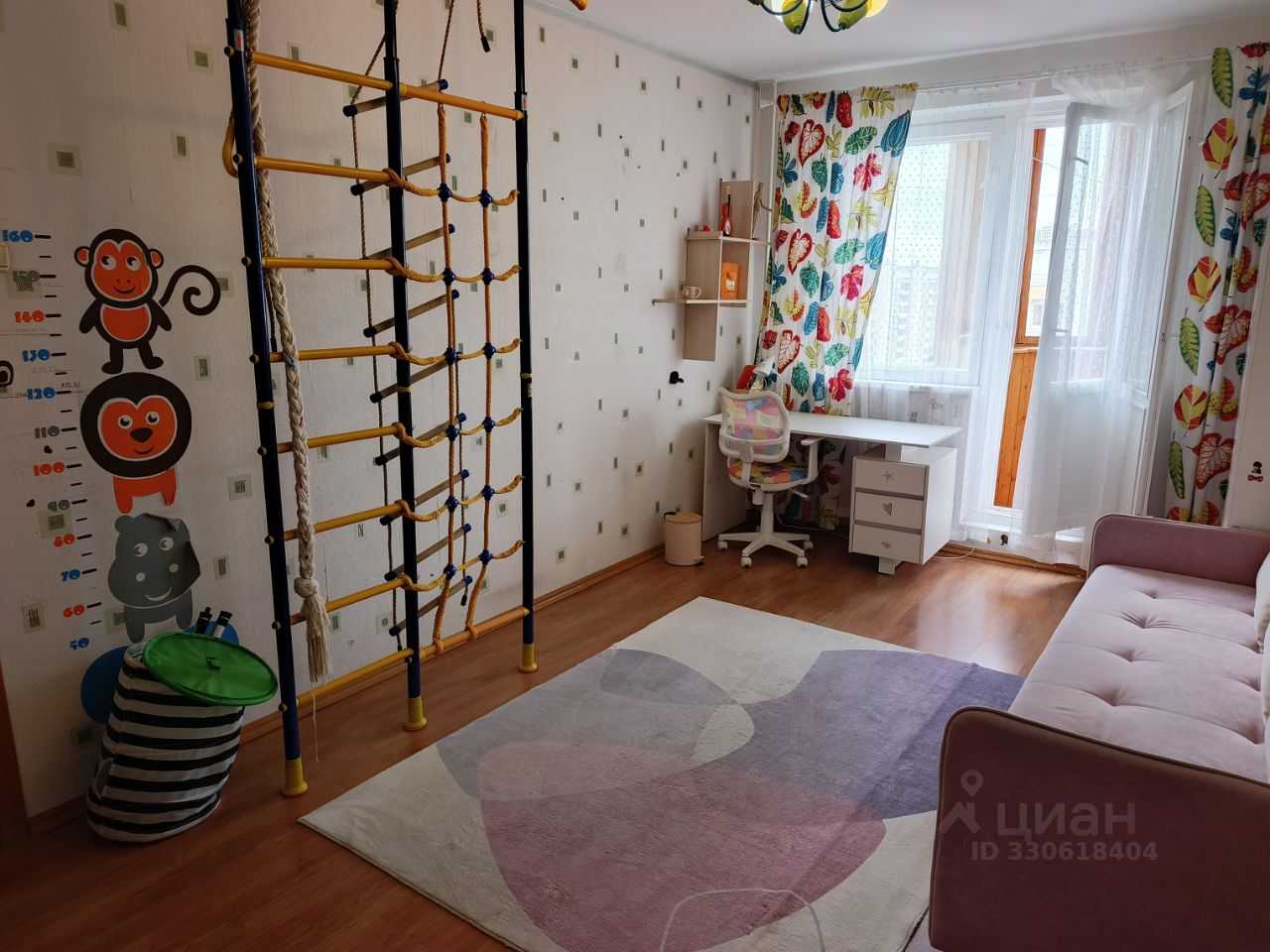 2-комнатная квартира, 54 м²