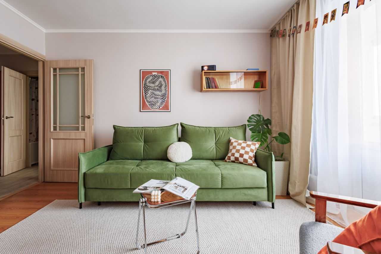 1-комнатная квартира, 35,1 м² — фотография 3