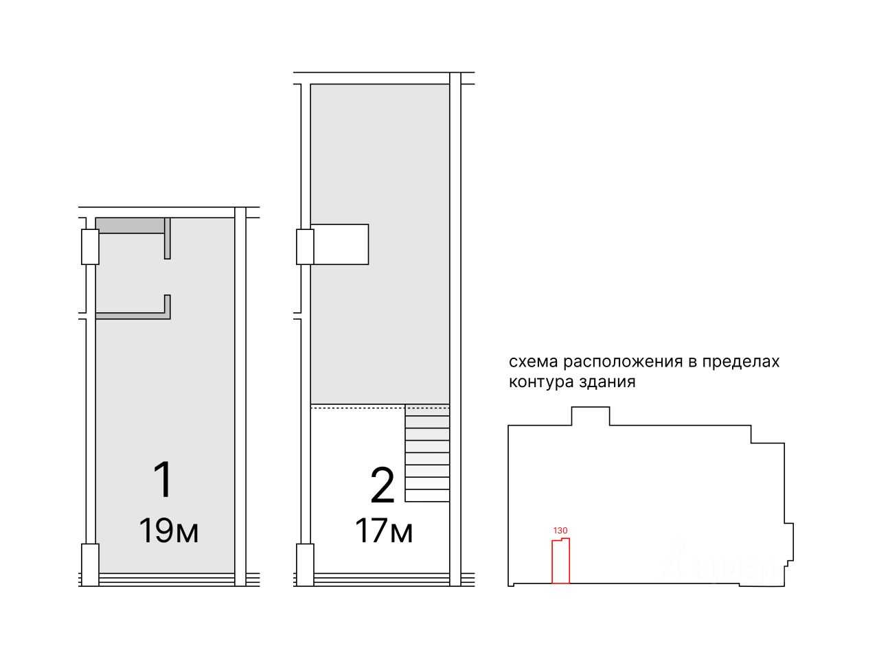 1-комнатная квартира, 18,5 м² — фотография 3
