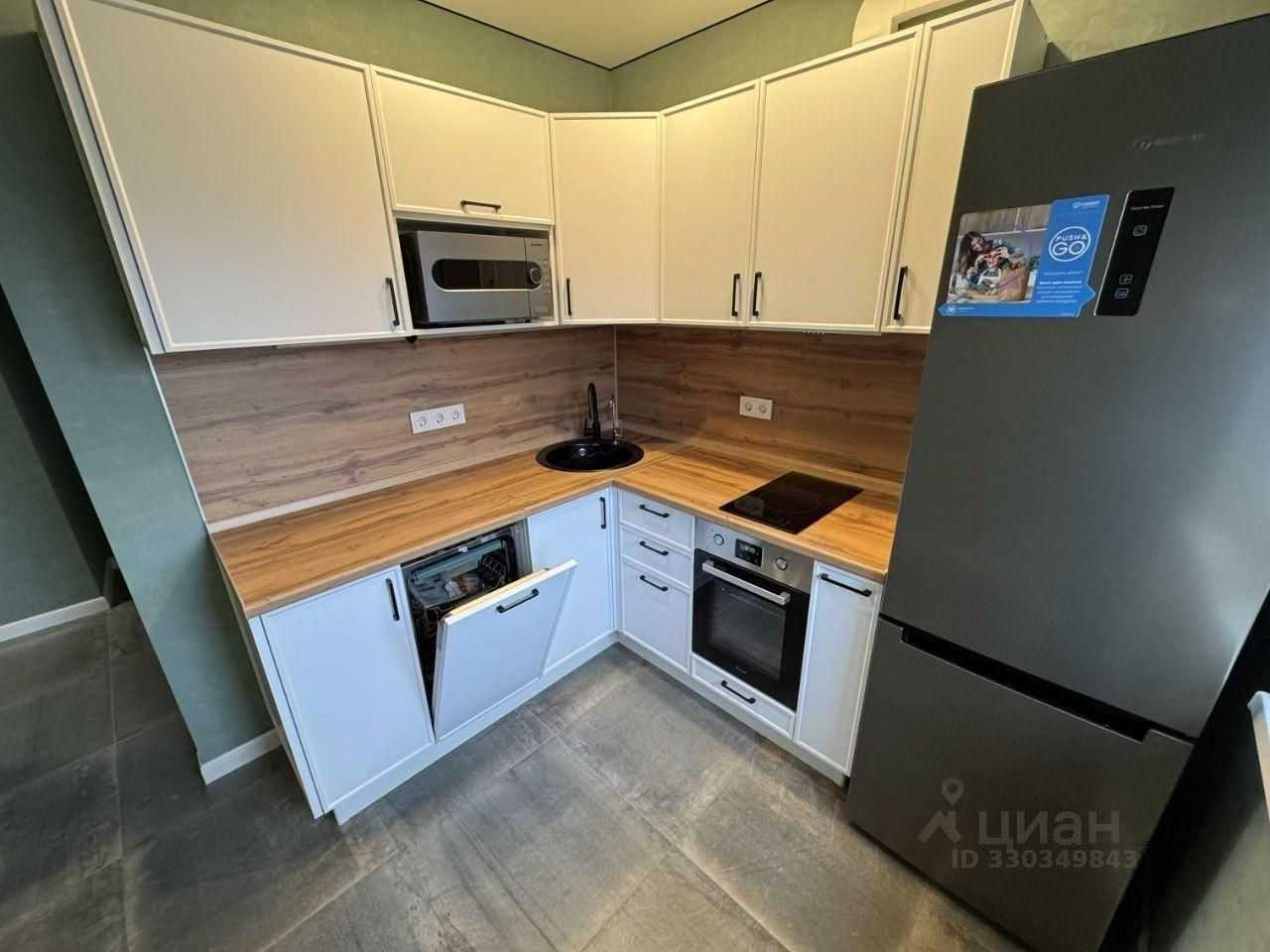1-комнатная квартира, 37,5 м²