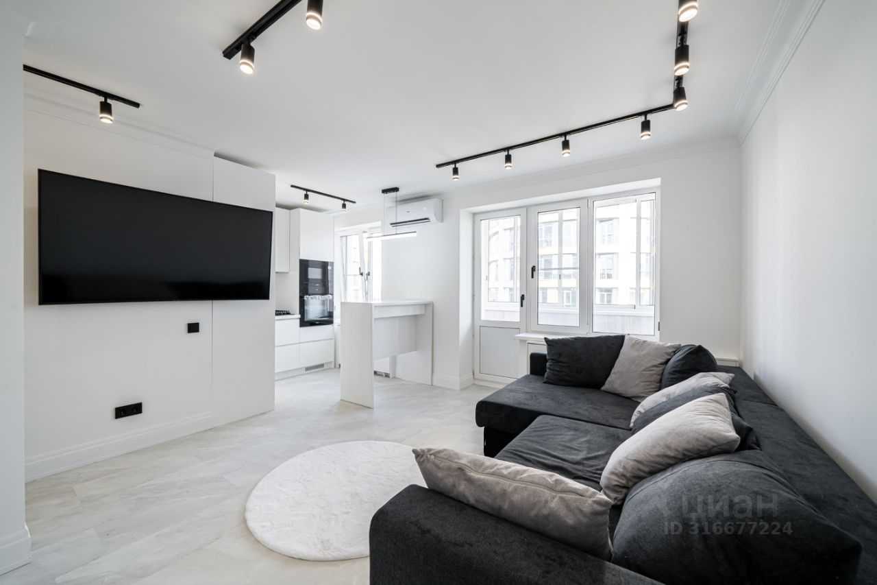 1-комнатная квартира, 30,2 м²