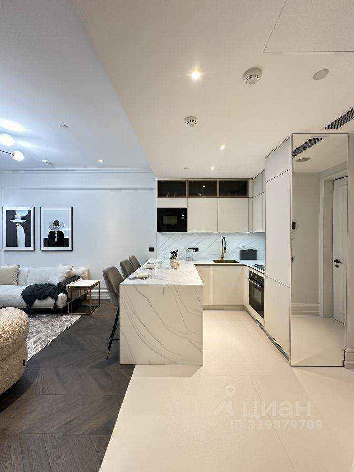 2-комнатная квартира, 56 м² — фотография 3