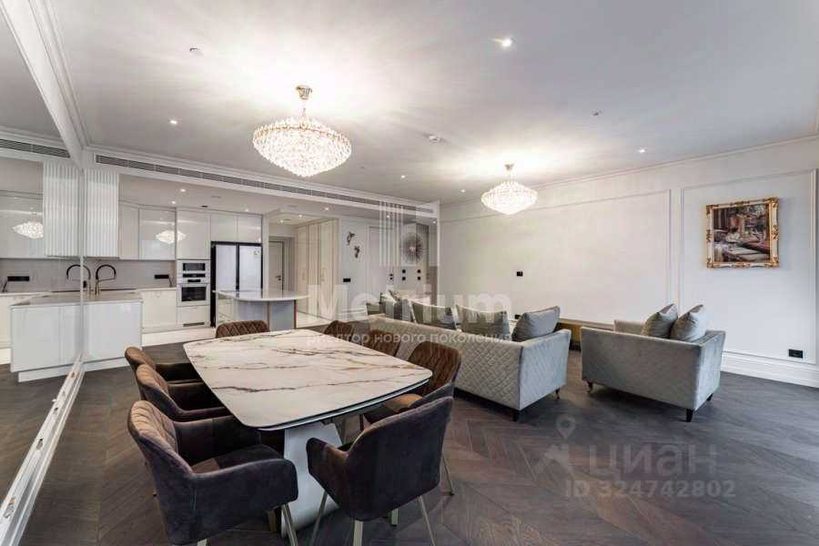 3-комнатная квартира, 128,2 м²