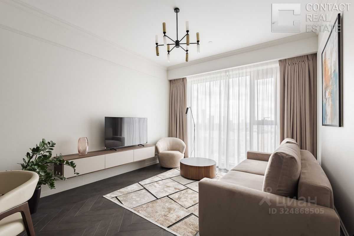 1-комнатная квартира, 50 м² — фотография 2