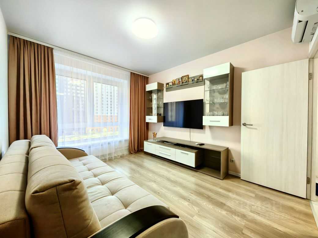 1-комнатная квартира, 36,2 м²