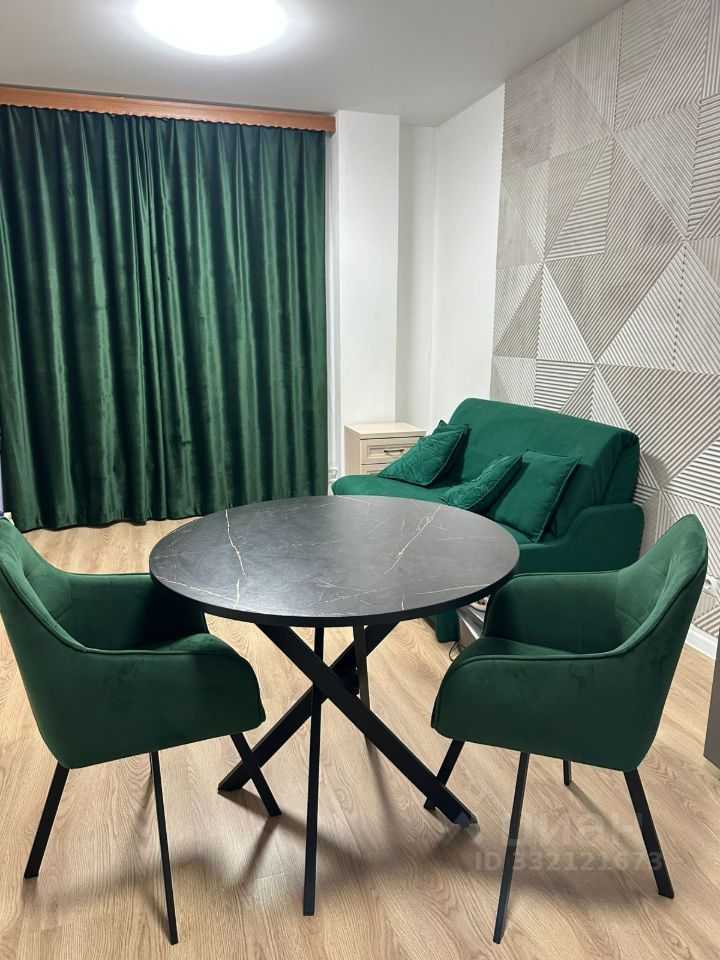 1-комнатная квартира, 39,5 м²