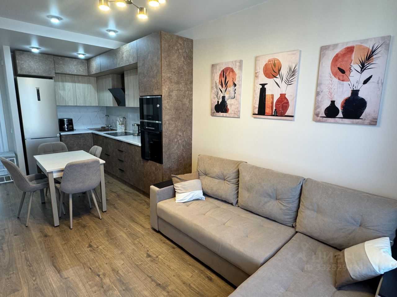 1-комнатная квартира, 35 м² — фотография 3
