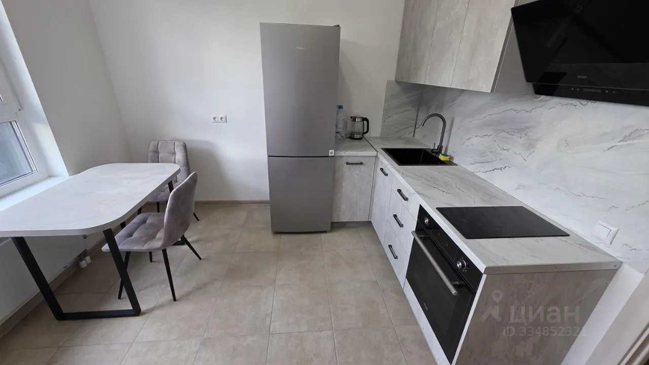1-комнатная квартира, 39,6 м²