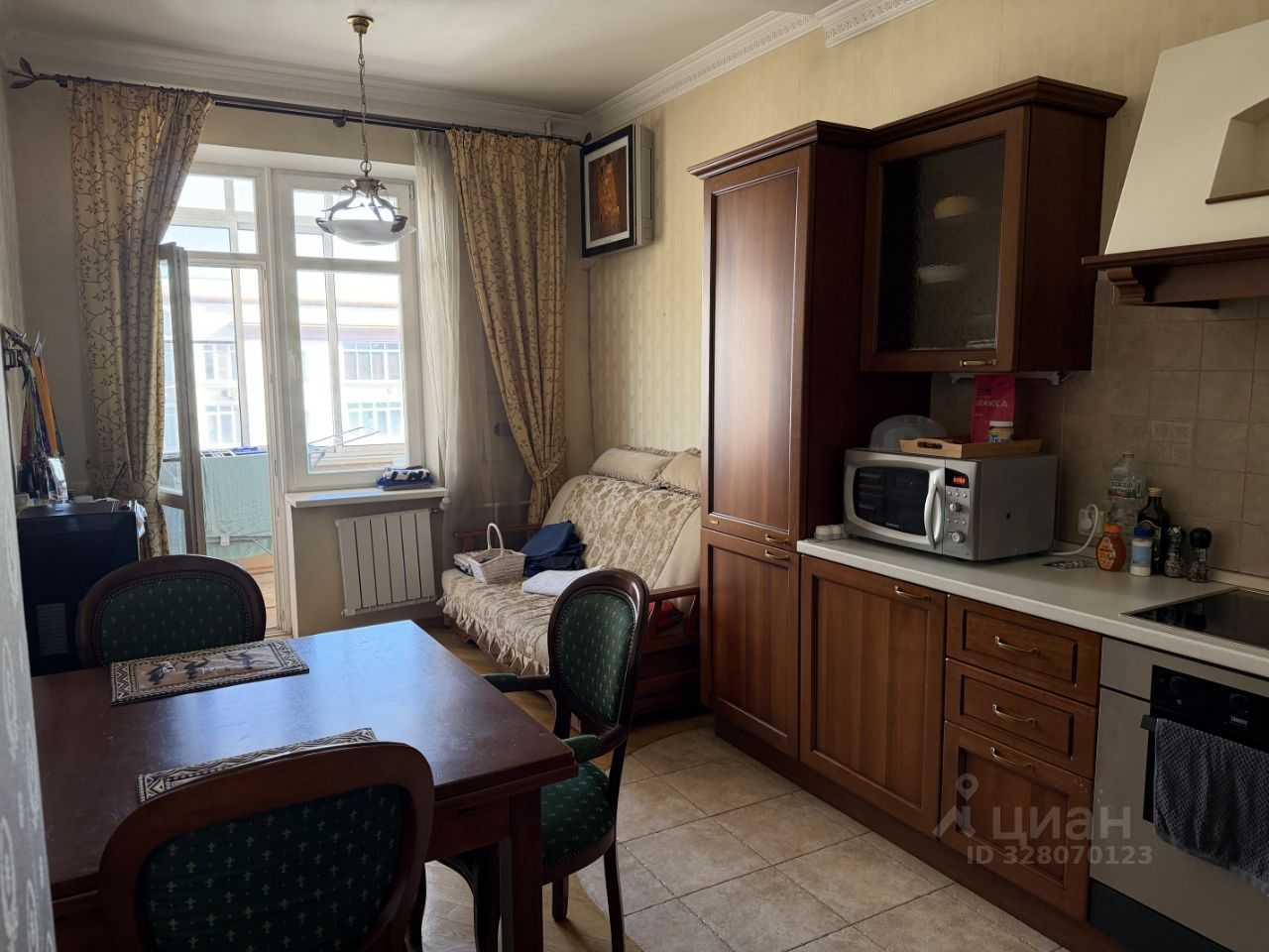 1-комнатная квартира, 56 м² — фотография 3