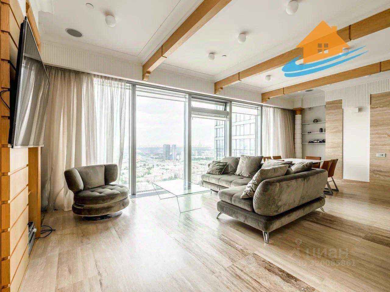 2-комнатная квартира, 107 м² — фотография 2