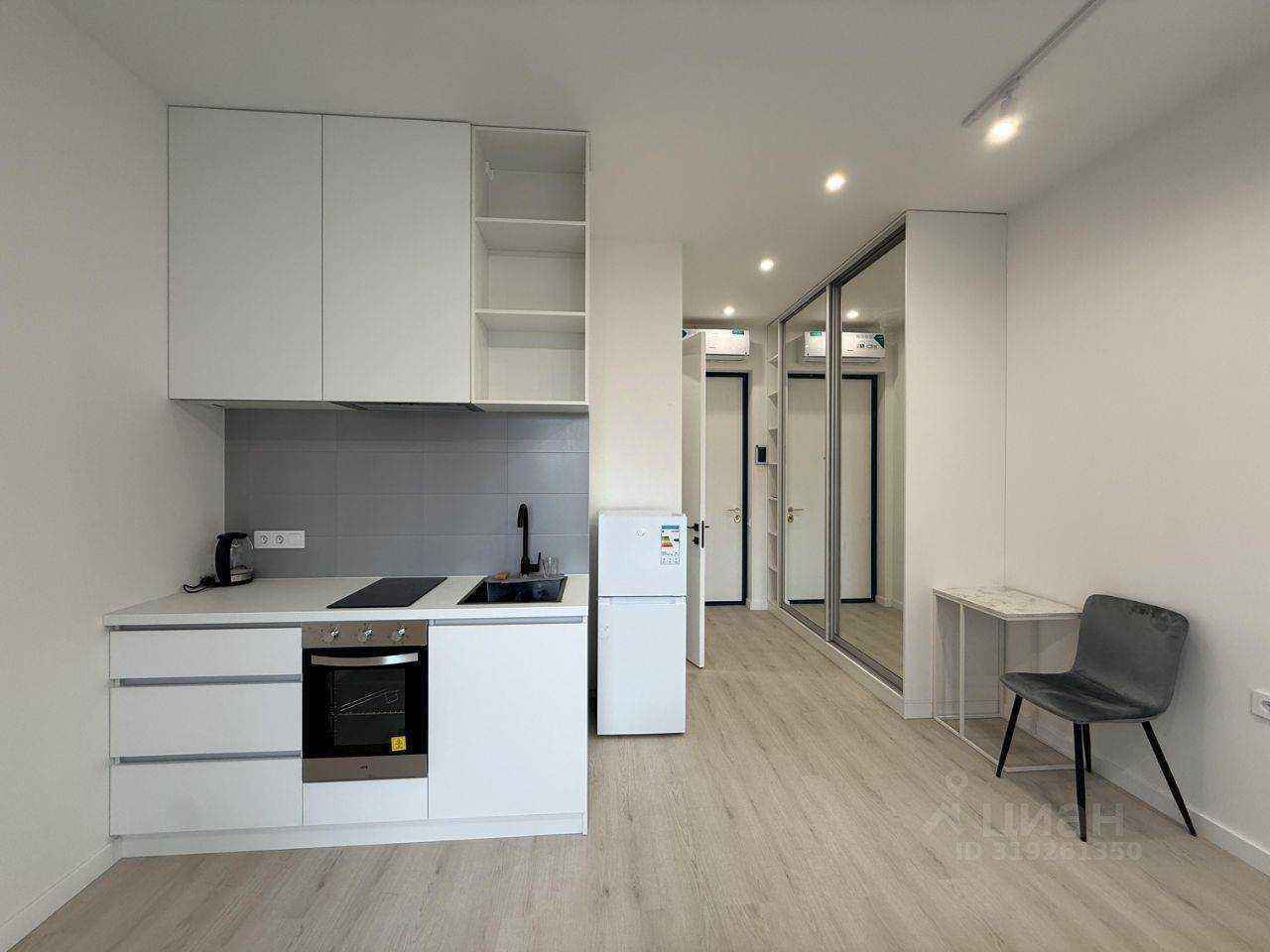 1-комнатная квартира, 23 м²
