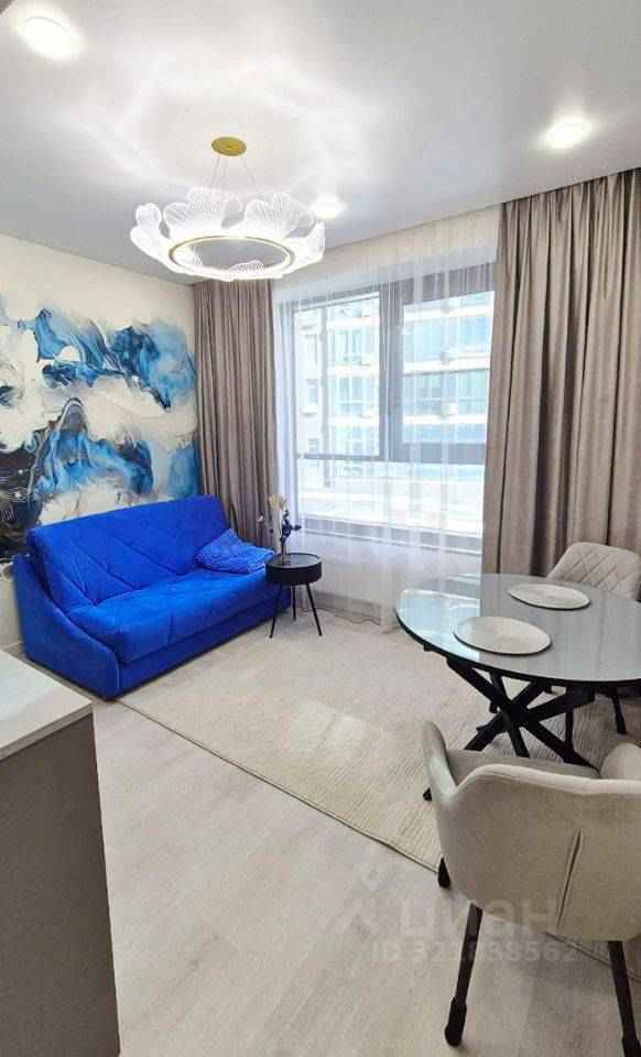 1-комнатная квартира, 37 м² — фотография 2