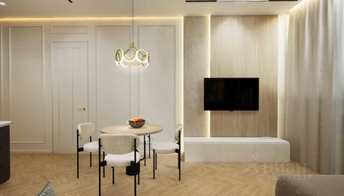 2-комнатная квартира, 68 м² — фотография 2