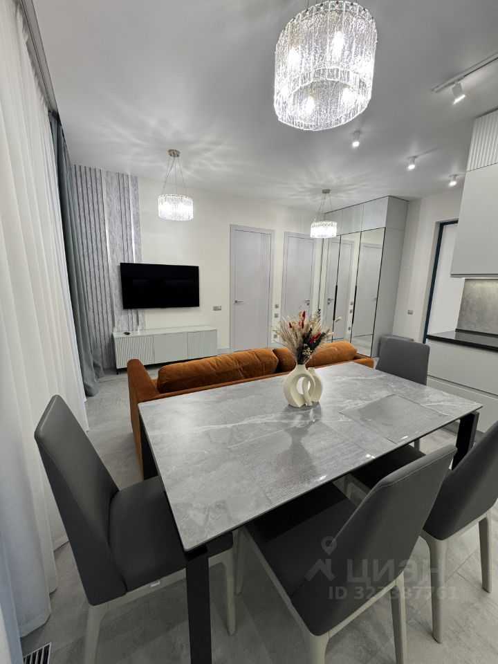 2-комнатная квартира, 55 м²