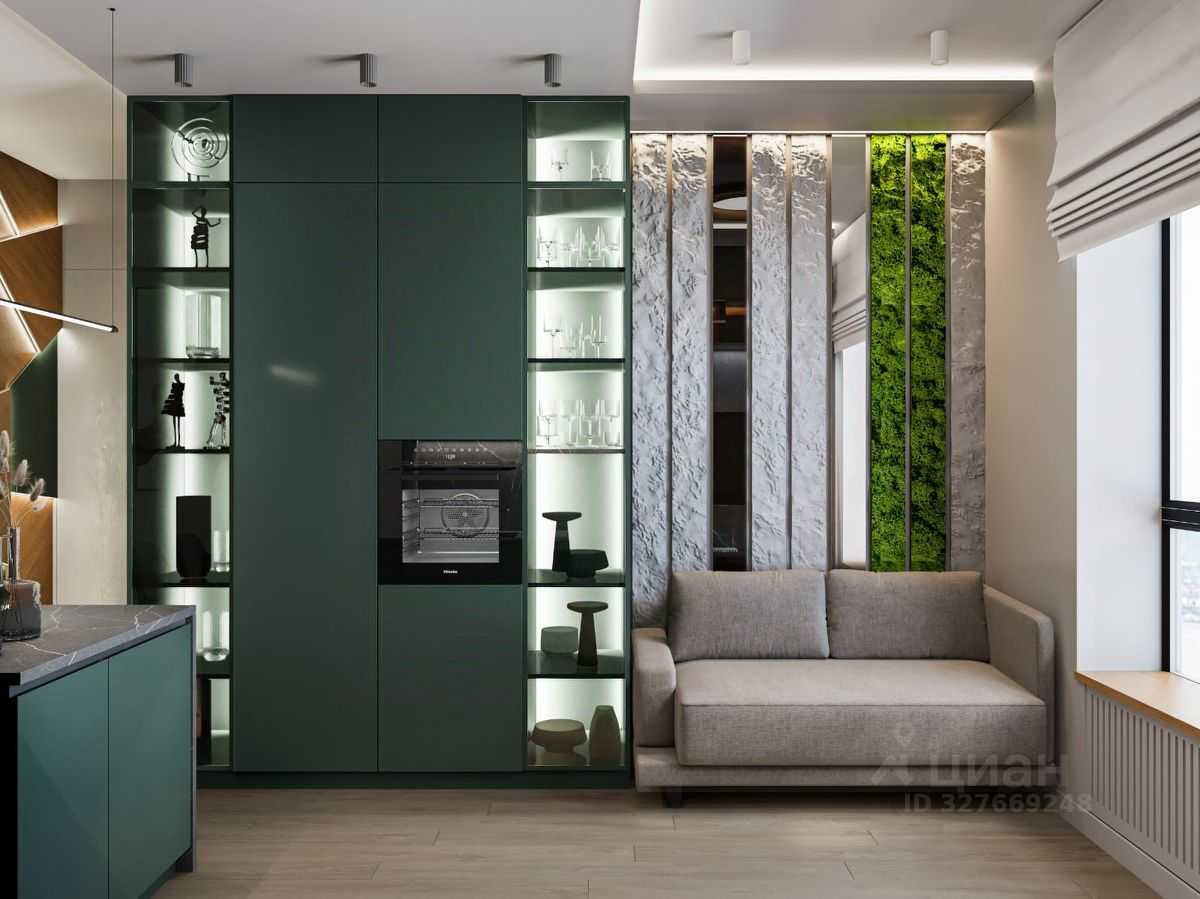 1-комнатная квартира, 33,4 м² — фотография 2