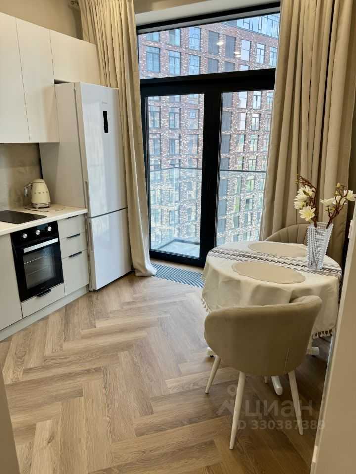 1-комнатная квартира, 33,3 м²