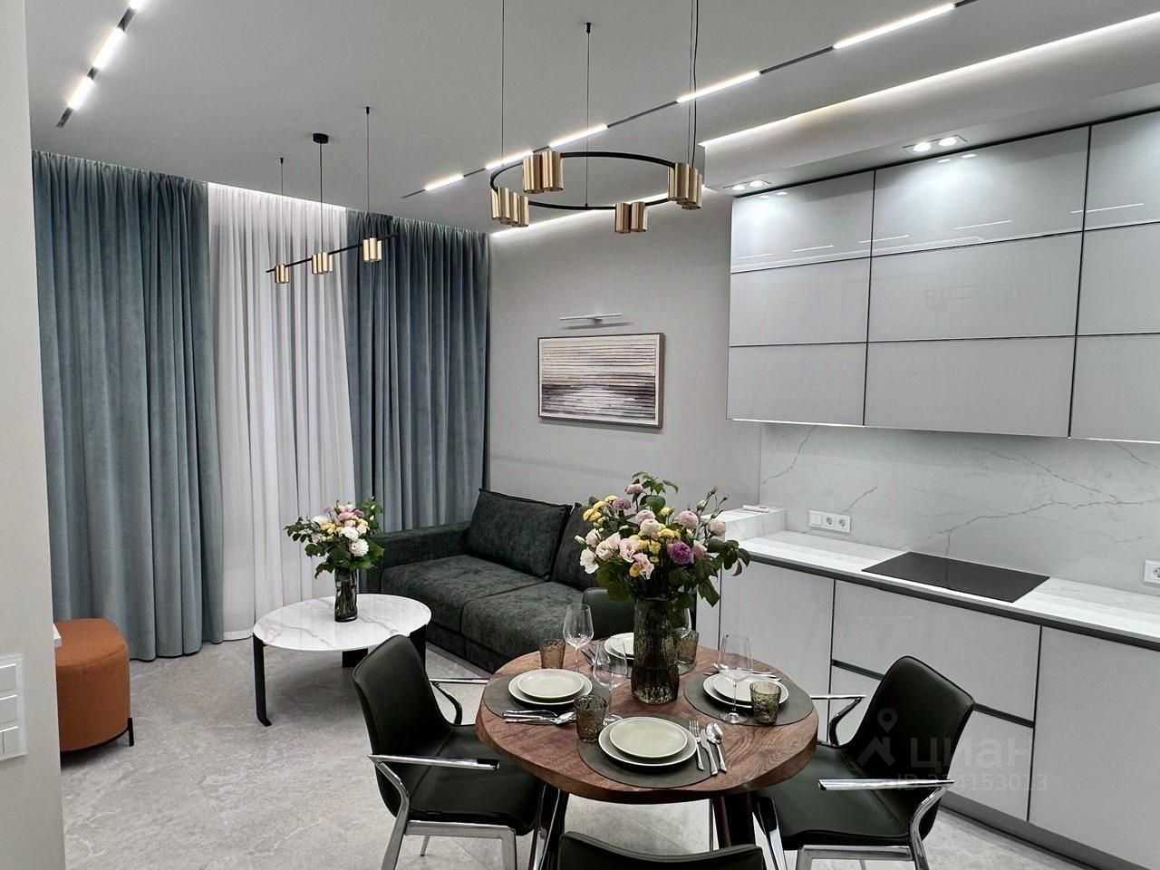 1-комнатная квартира, 35,5 м²