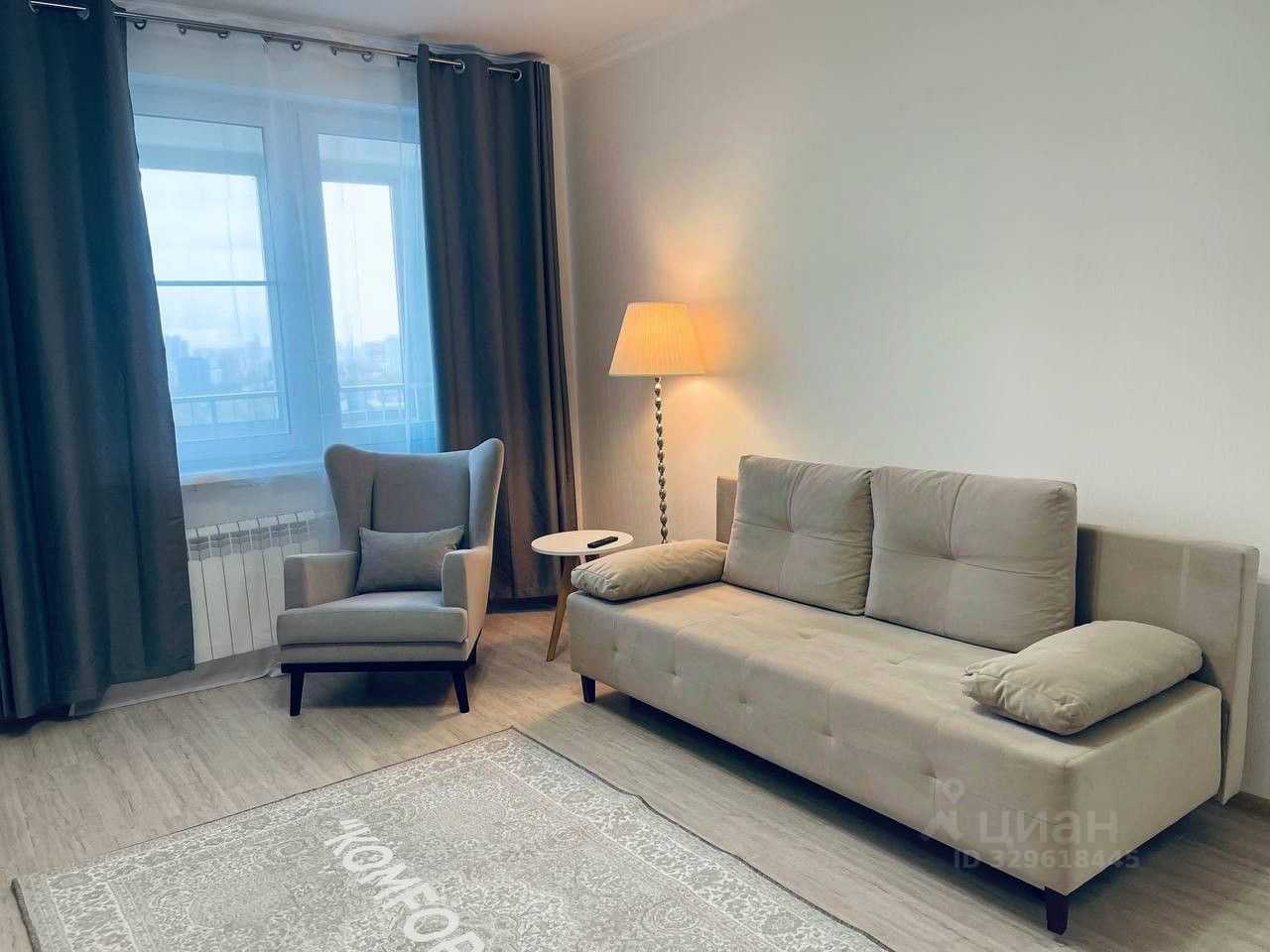 2-комнатная квартира, 60 м²