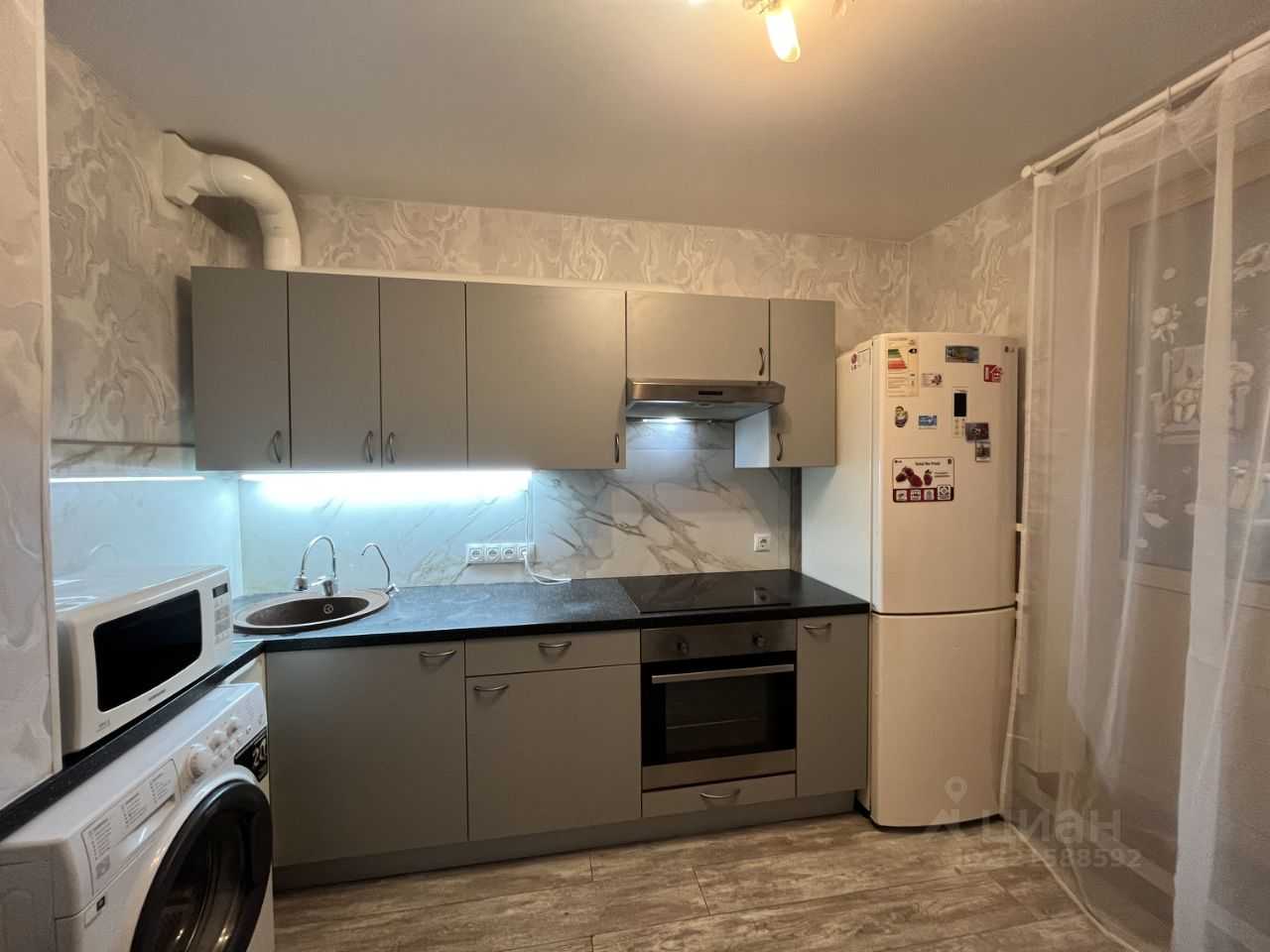 1-комнатная квартира, 38,8 м² — фотография 2