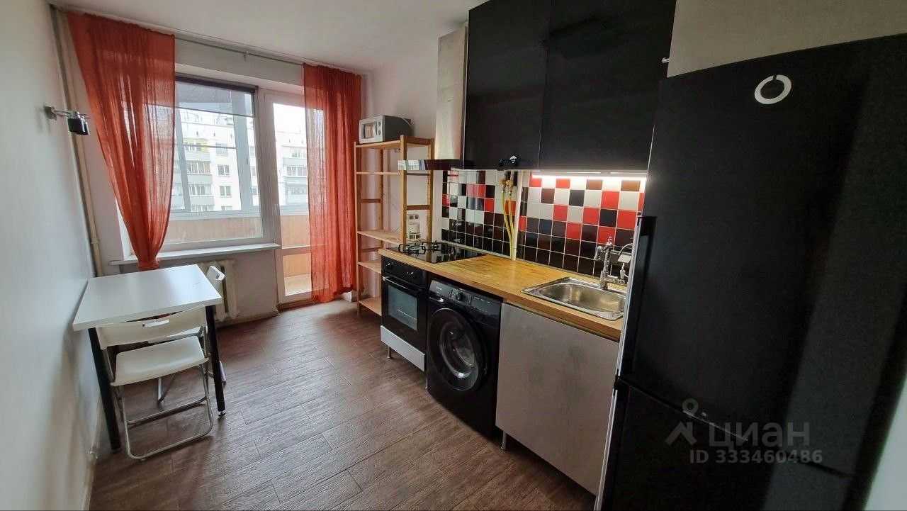1-комнатная квартира, 38 м²