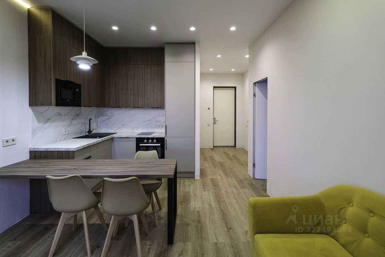 1-комнатная квартира, 50 м² — фотография 3