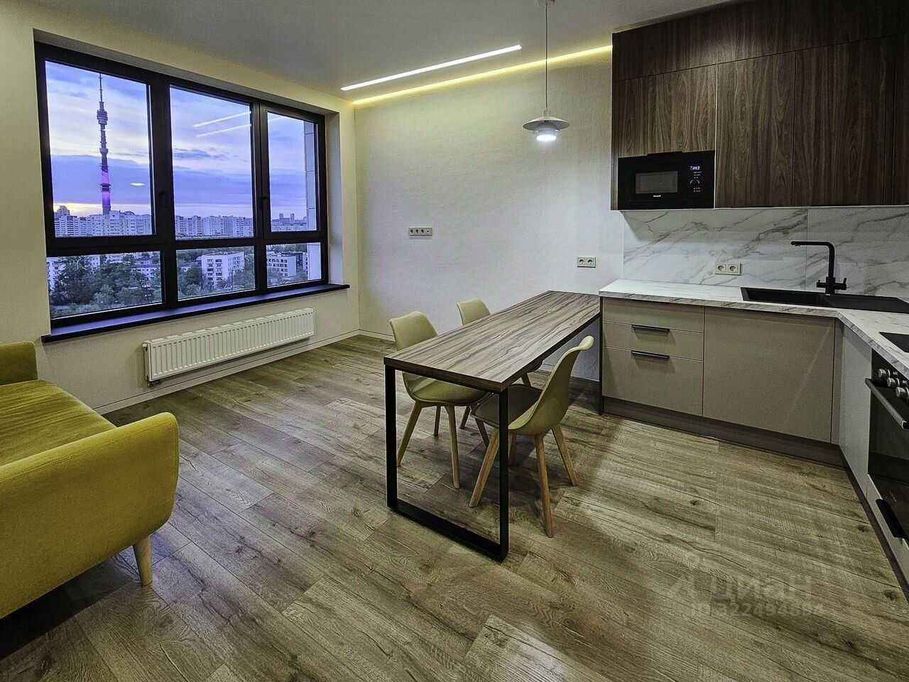 1-комнатная квартира, 50 м² — фотография 2