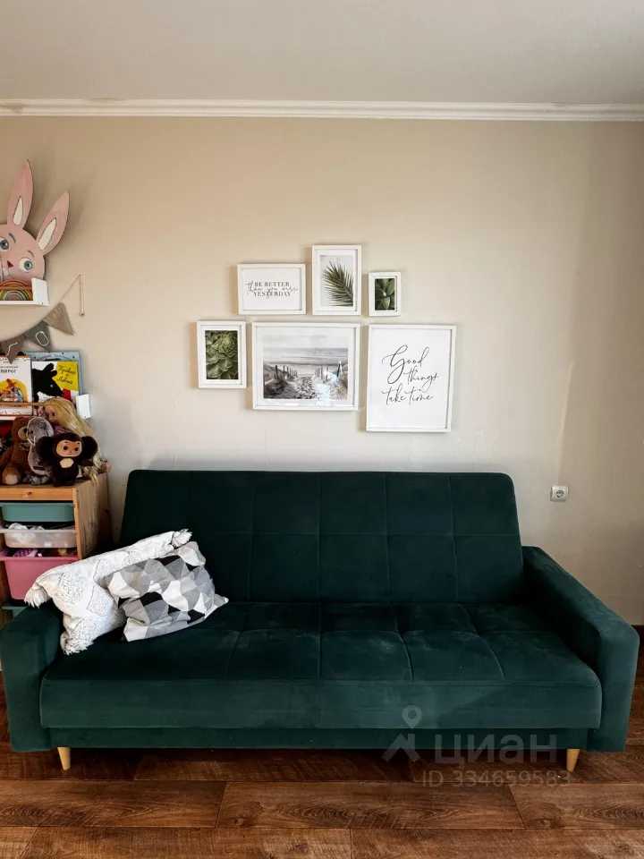 1-комнатная квартира, 39,1 м² — фотография 3