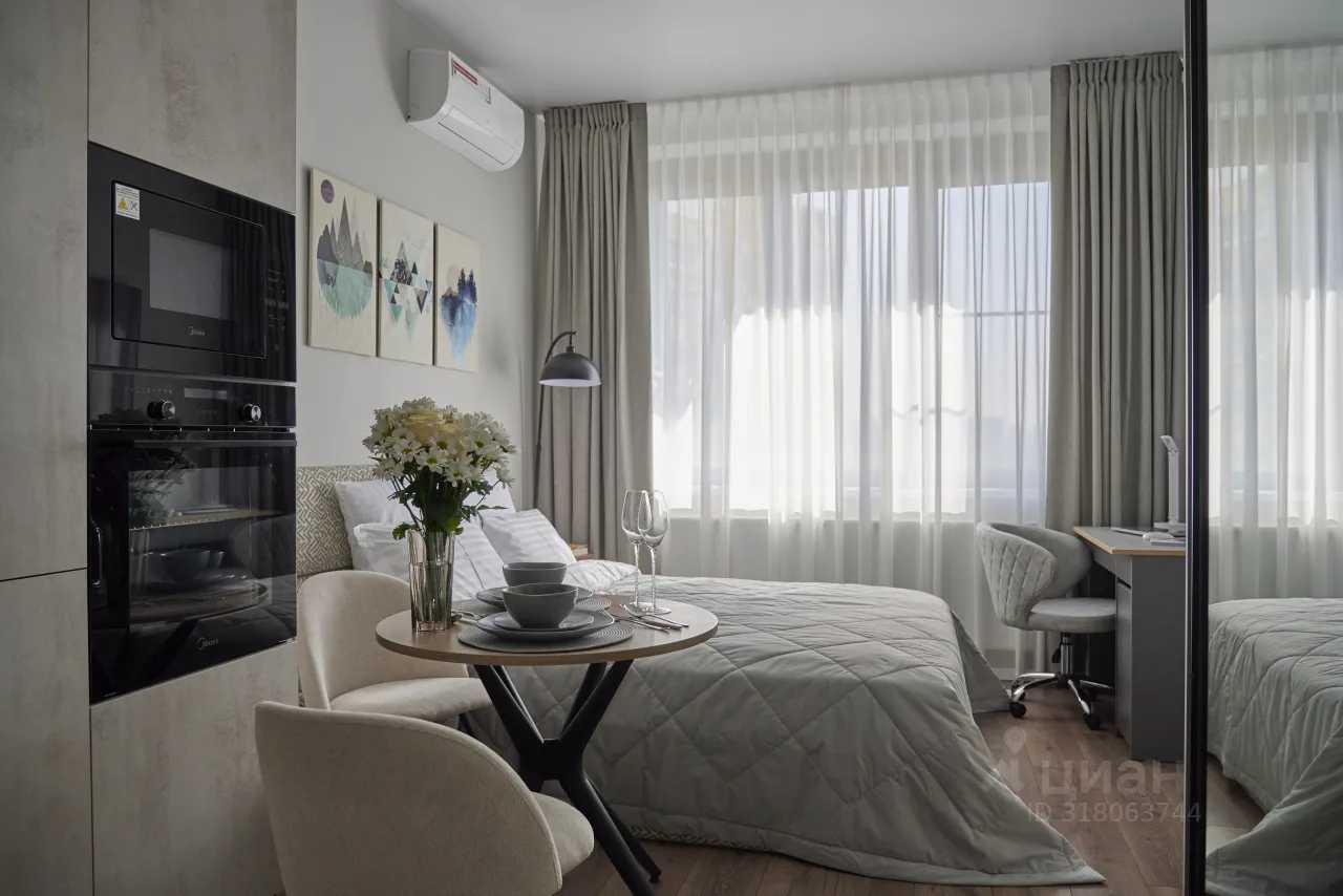 1-комнатная квартира, 25,1 м²