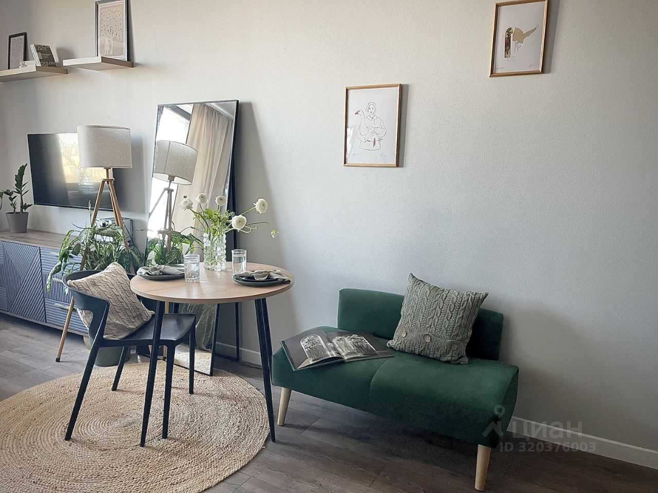1-комнатная квартира, 27 м² — фотография 2