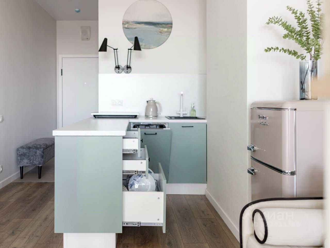 1-комнатная квартира, 39 м² — фотография 2