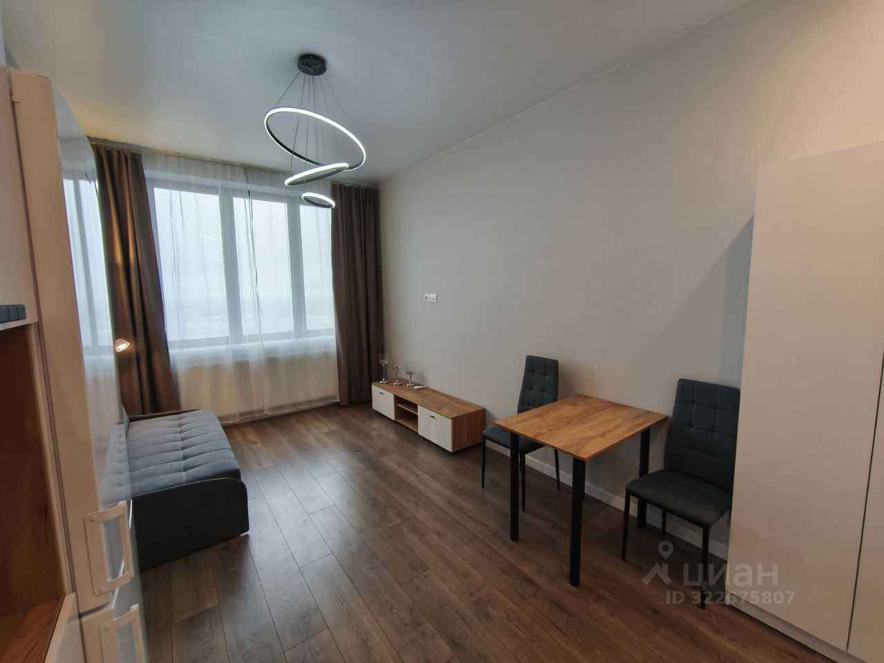 1-комнатная квартира, 26,1 м² — фотография 3
