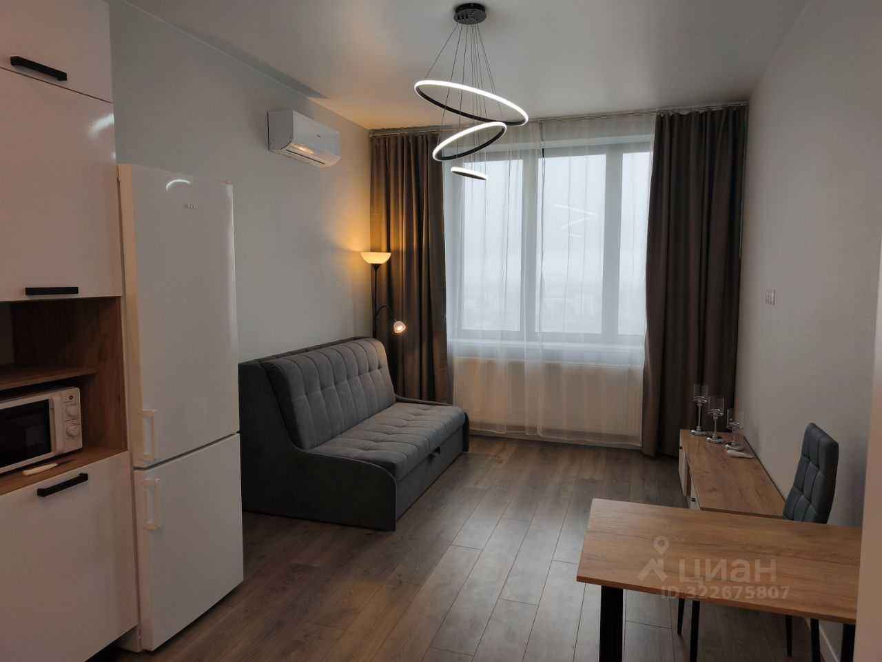 1-комнатная квартира, 26,1 м² — фотография 2