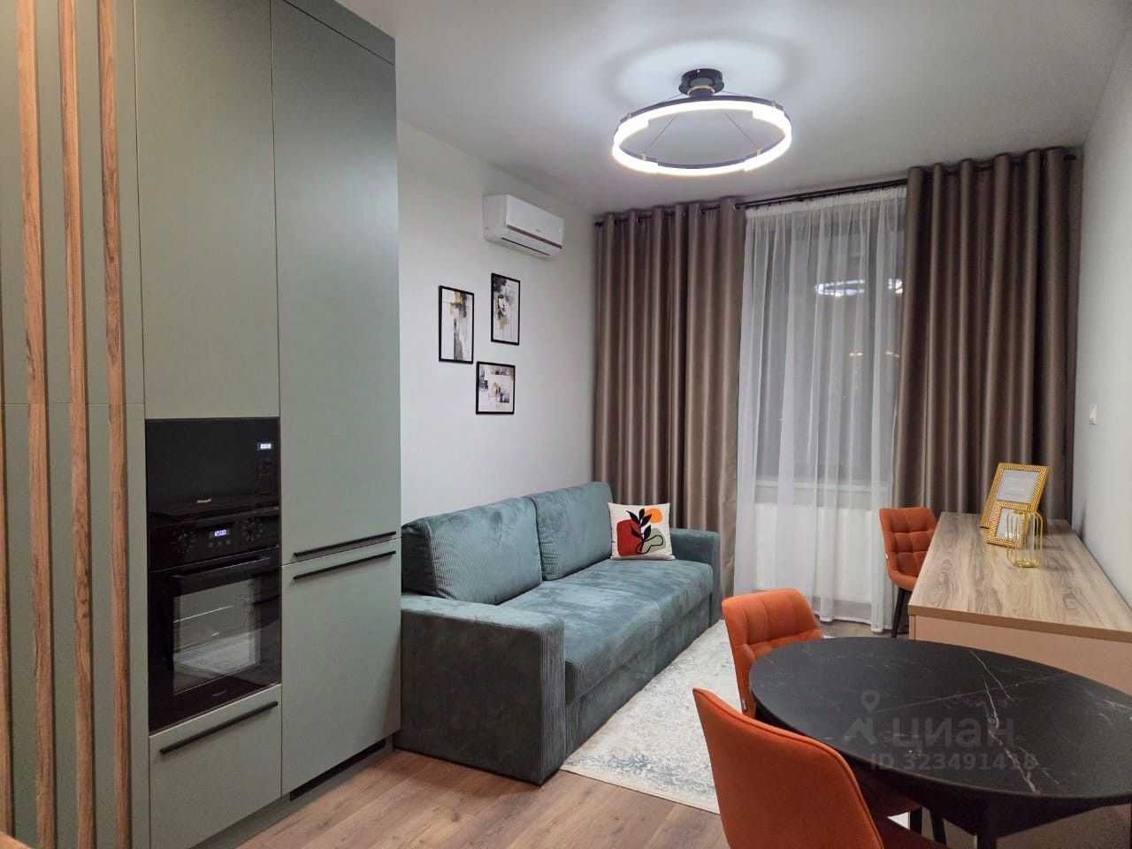 1-комнатная квартира, 27 м²